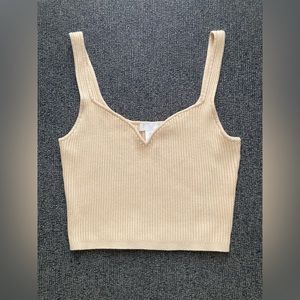 EUC H&M Crop Tank Top. Size Small.